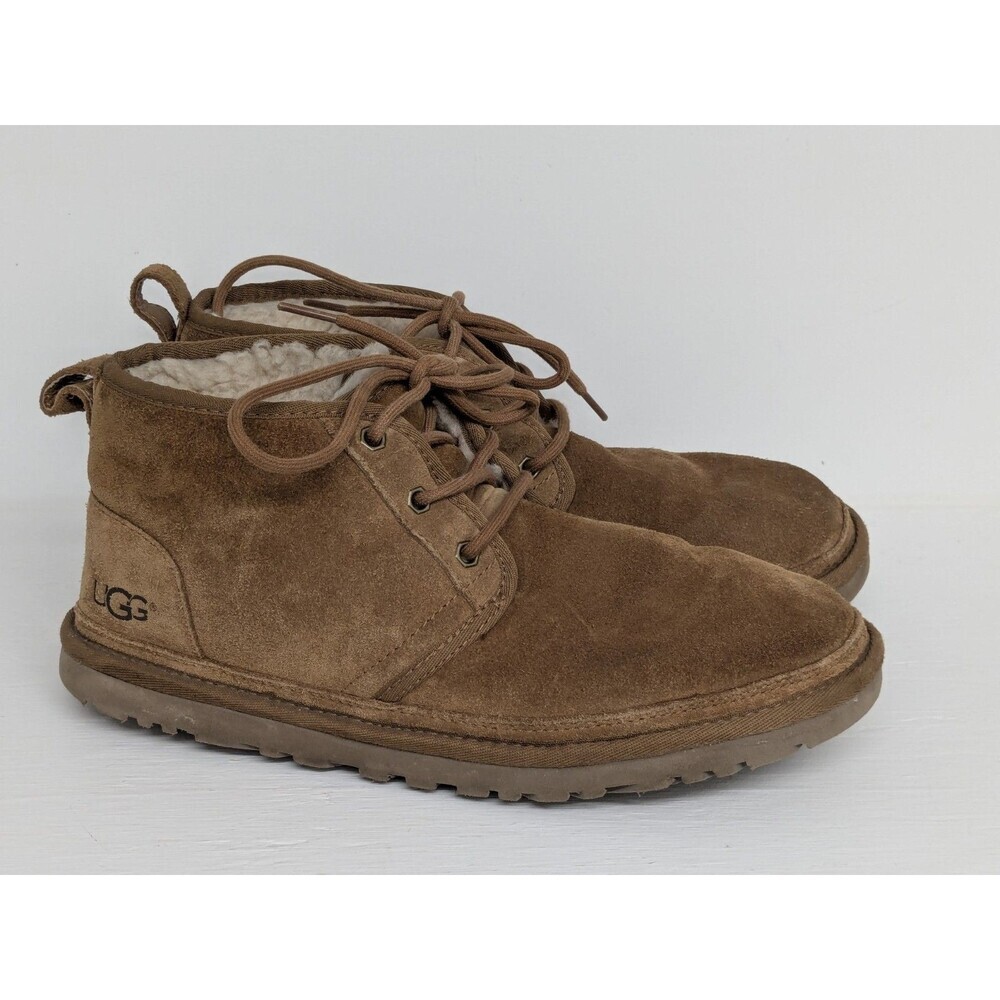 UGG Neumel Brown Chestnut  Suede Chukka Classic Boots Women’s Size 10 Men’s 8